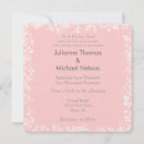 Search for bokeh wedding invitations Pink