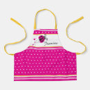 Search for pink heart aprons Girl