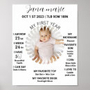 Search for first birthday board posters Baby milestone board