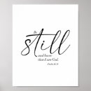 Search for be still and know that i am god posters Inspirational