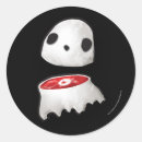 Search for meat round stickers Black