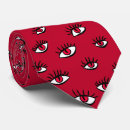 Search for red eye ties Unique