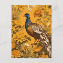 Search for pheasants postcards Floral