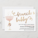 Search for champagne glass bridal shower invitations Modern
