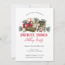 Search for favourite things invitations Elegant