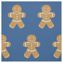 Search for gingerbread man fabric Food