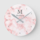 Search for pink and grey clocks For kids