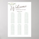 Search for unique wedding seating charts Green