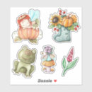 Search for spring fairy stickers Mushroom