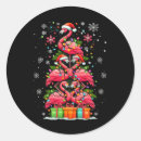 Search for flamingo family stickers Thanksgiving