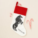 Search for horse christmas stockings black
