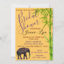 Search for elephant bridal shower invitations Exotic