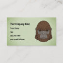 Search for bigfoot business cards Cryptid
