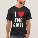 Search for i love emo tshirts Heart