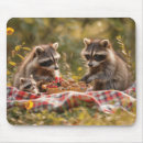 Search for raccoon mousepads Whimsical