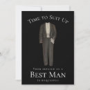 Search for time to suit up invitations For him