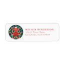 Search for octopus return address labels Under the sea
