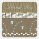 Search for zebra print thank you stickers Trendy