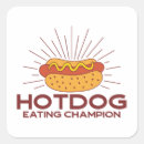 Search for hotdog stickers Bbq