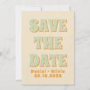 Search for groovy save the dates Mix and match