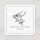 Search for leaf business cards Simple