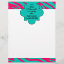 Search for teal stationery paper Letterhead