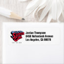 Search for shield return address labels Dc comics