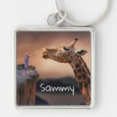 Search for giraffe square key rings Boy