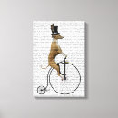 Search for greyhound canvas prints Bicycle