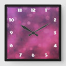 Search for sparkle clocks Pink