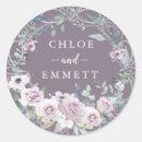 Search for purple and green wedding stickers Wreath