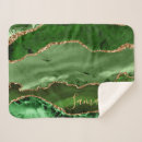 Search for green and gold blankets Gemstone
