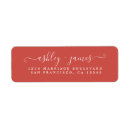 Search for fall wedding return address labels Modern typography