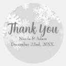 Search for snowflake thank you stickers Snowflakes