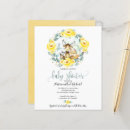 Search for affordable baby shower invitations Yellow