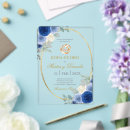 Search for azul invitations Invitación de boda