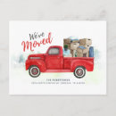 Search for new address announcements postcards Relocation