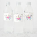 Search for unicorn water bottle labels Glitter