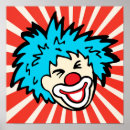 Search for circus clowns posters Red