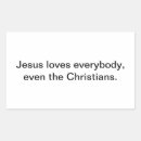 Search for christian rectangle stickers Jesus