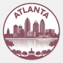 Search for atlanta skyline stickers Georgia