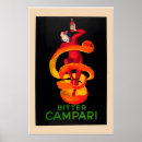 Search for campari posters Classic travel illustration
