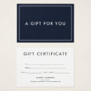 Search for hair stylist business gift certificates Modern