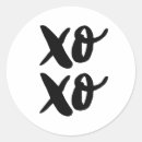Search for xo stickers Typography