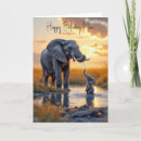Search for watering hole postcards Elephant