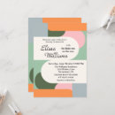 Search for colourful baby shower invitations Minimal