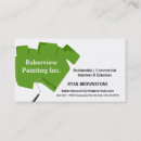 Search for house painter business cards Professional