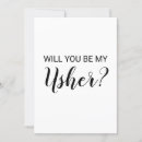 Search for will you be my usher Bridal party proposal