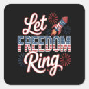 Search for rings square stickers Patriotic