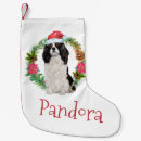 Search for cavalier king charles christmas stockings Dog